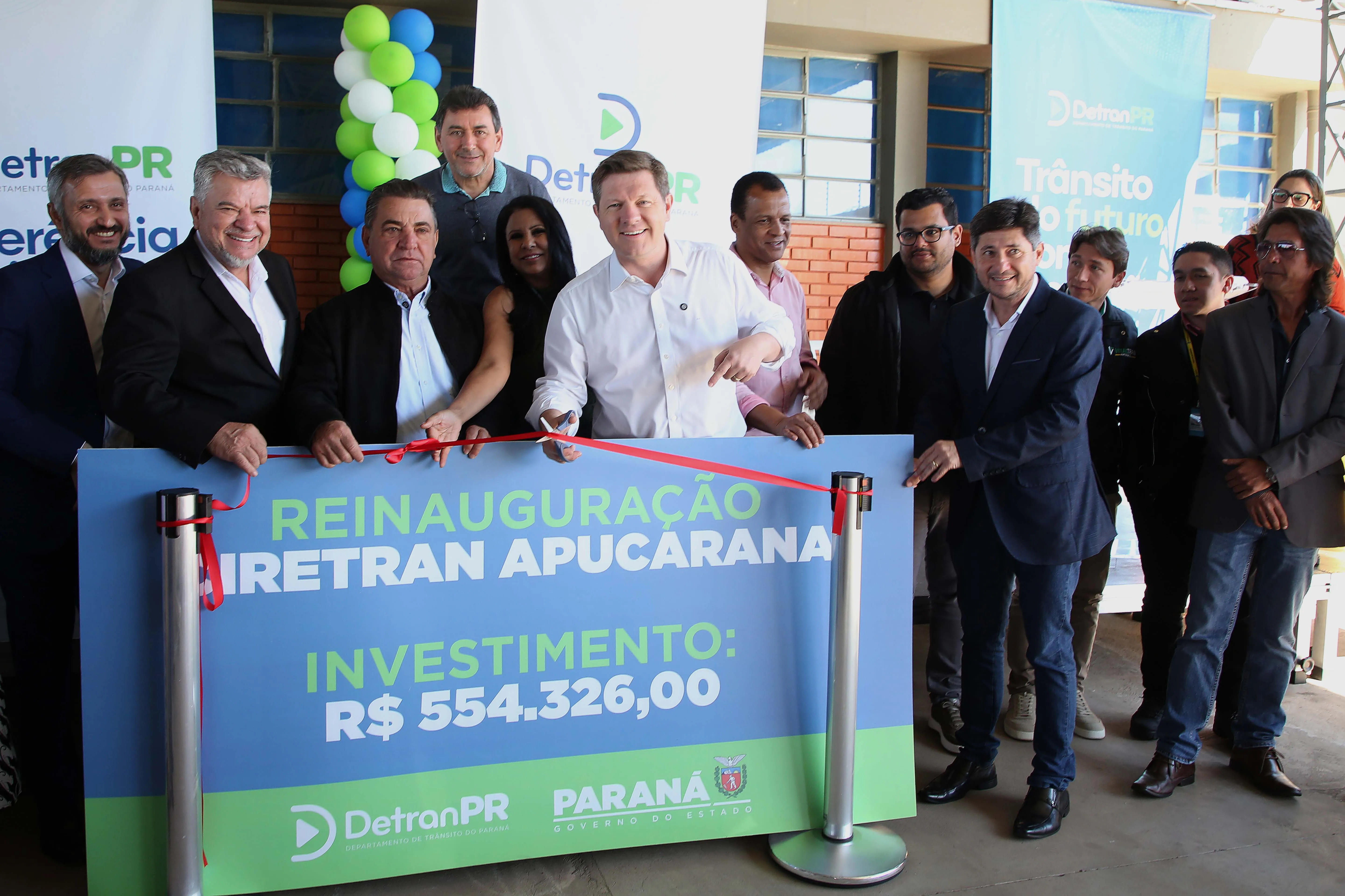 Apucarana/PR - 14/08/2025 - Reinauguração do CIRETRAN de Apucarana/PR - Foto: Giuliano Gomes/Detran-PR