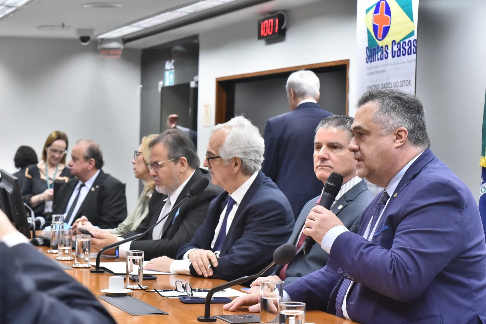 Beto Preto durante evento em Brasília