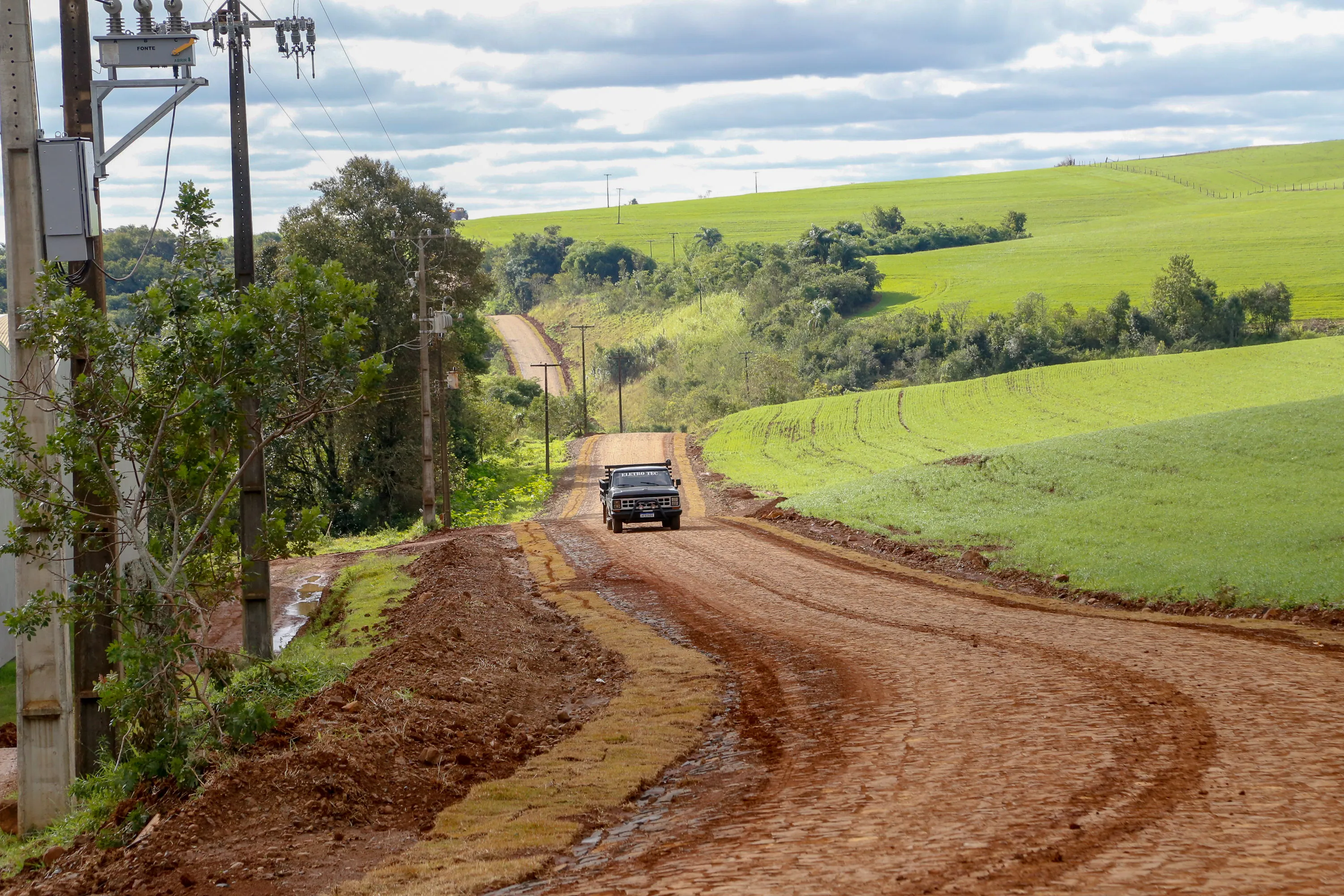 Estrada rural Chopinzinho
Foto Gilson Abreu