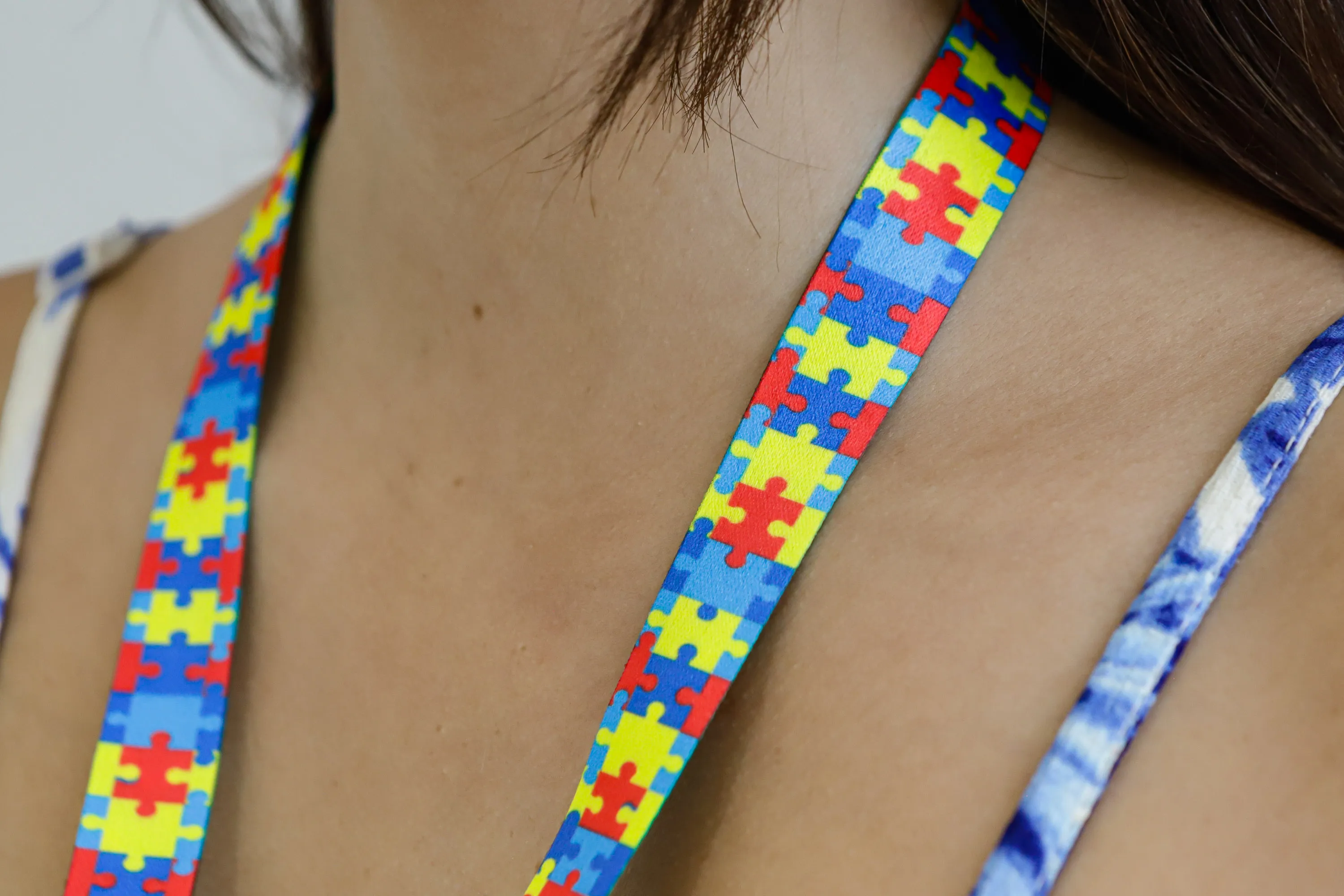 Curitiba, 02 de abril de 2024 - Cordão para utilização de autistas.