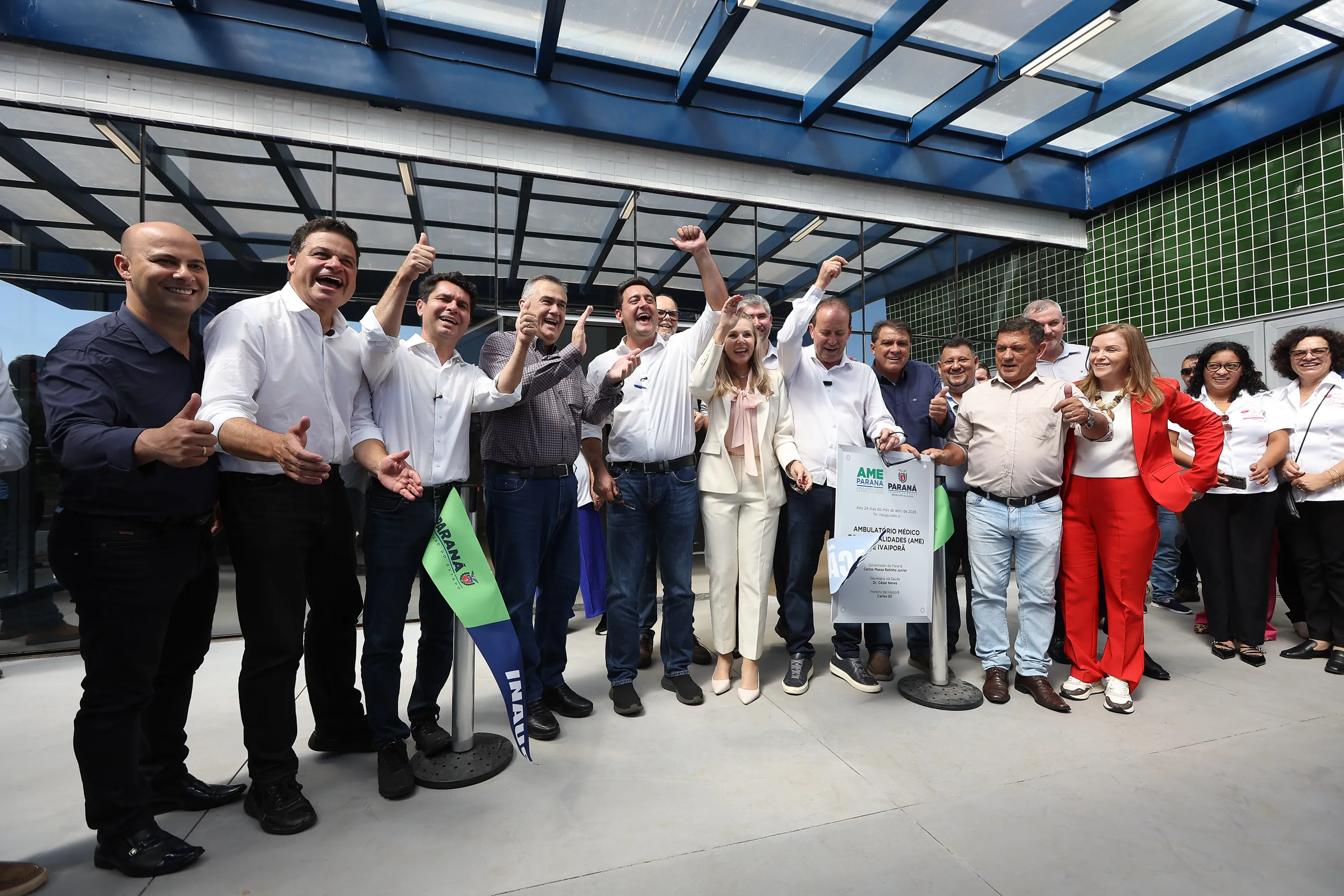 O governador Carlos Massa Ratinho Junior inaugura nesta sexta-feira (24) o Ambulatório Médico de Especialidades (AME) de Ivaiporã
