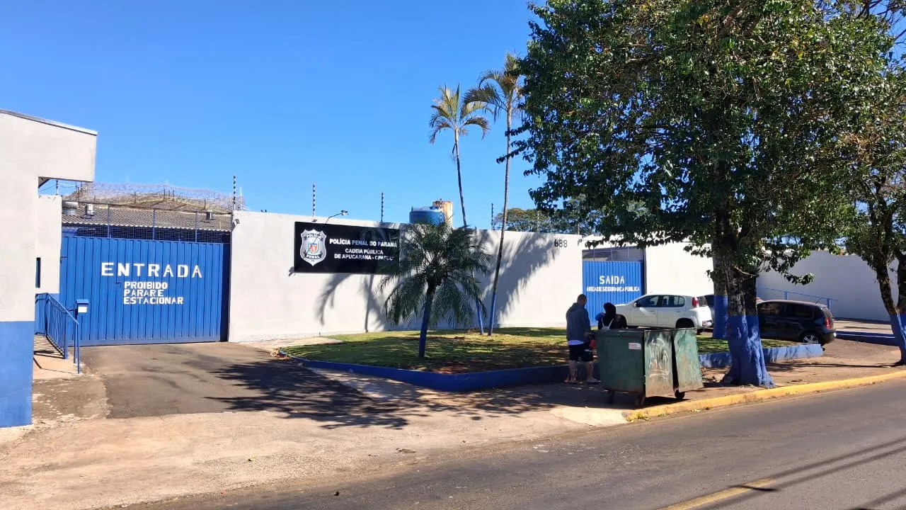 Homem foi levado à cadeia em Apucarana