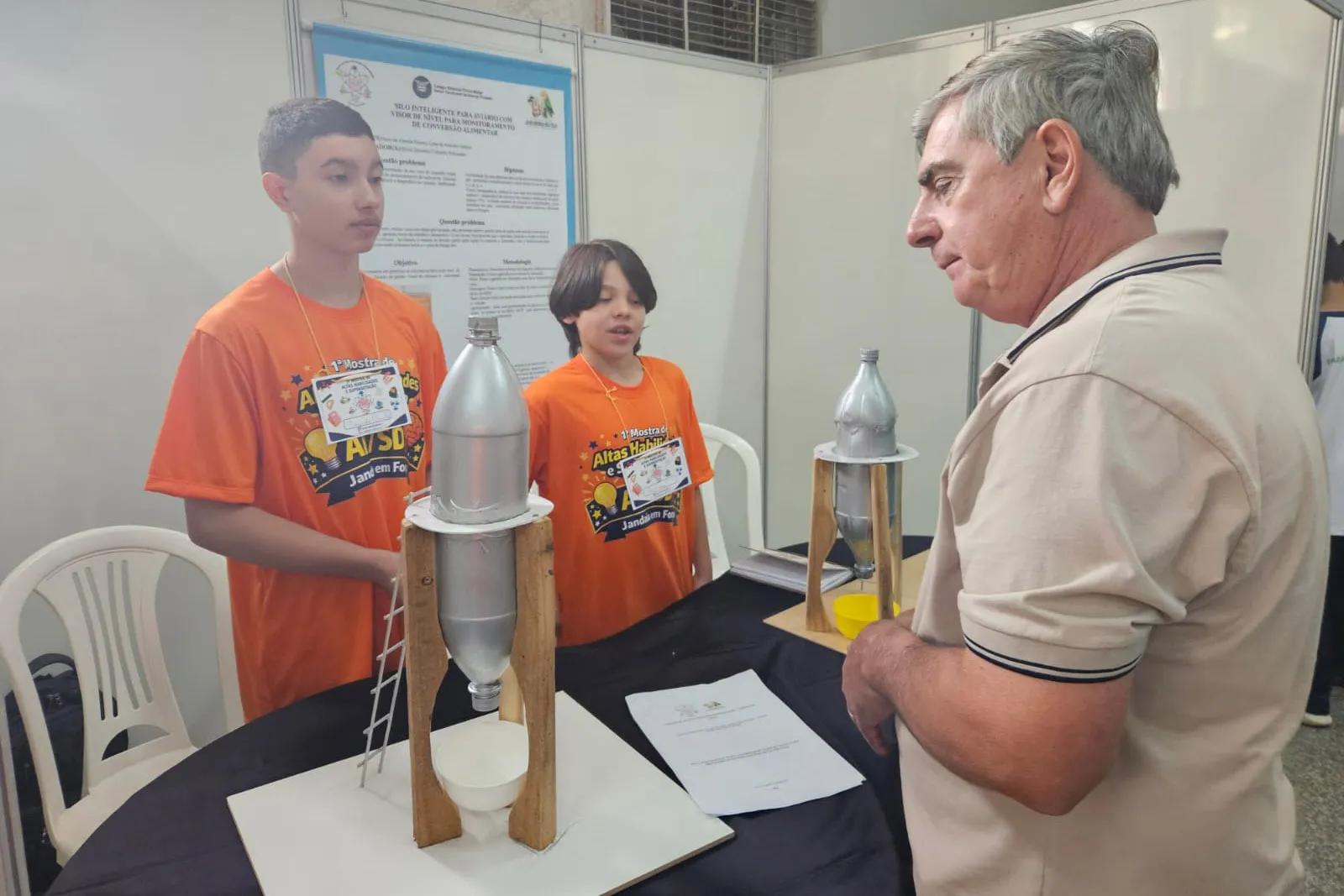 Modelo é apresentado em feiras