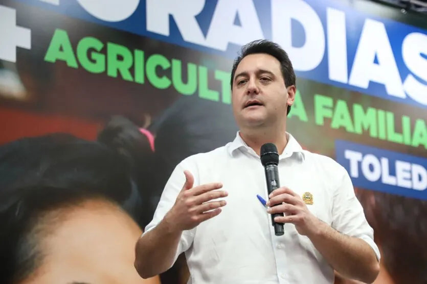 Governador Carlos Massa Ratinho Junior libera recursos para a infraestrutura urbana do município de Toledo, no Oeste do Estado -