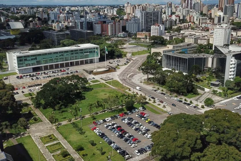 Prédios Públicos Centro Cívico.  -  Curitiba, 18/01/2019  -  Foto: José Fernando Ogura/ANPr