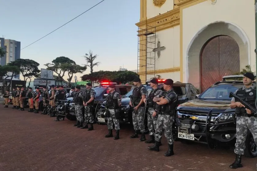 Viaturas do CHOQUE de Londrina e o efetivo do 10º BPM serão empenhados nestas ações