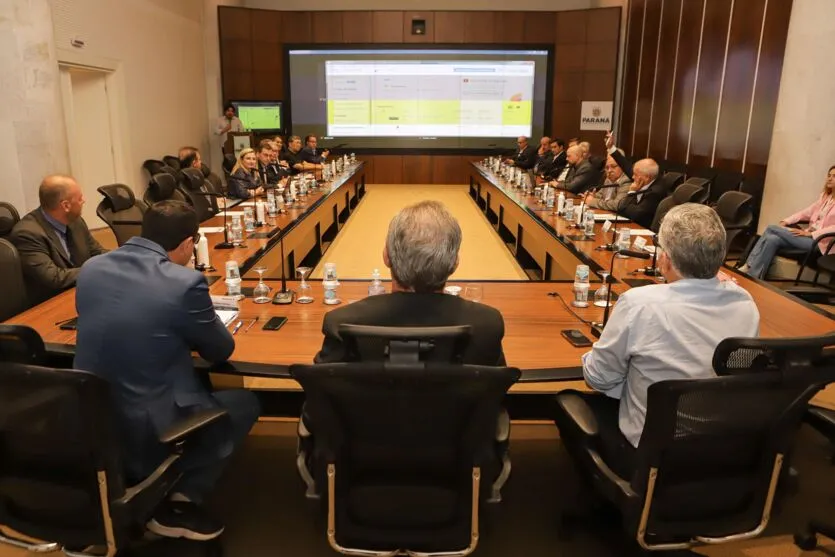 Curitiba, 27 de março de 2023 - 30ª Reunião Ordinária do CCT PR, no Gabinete de Gestão e Informação (GGI), no Palácio Iguaçu.