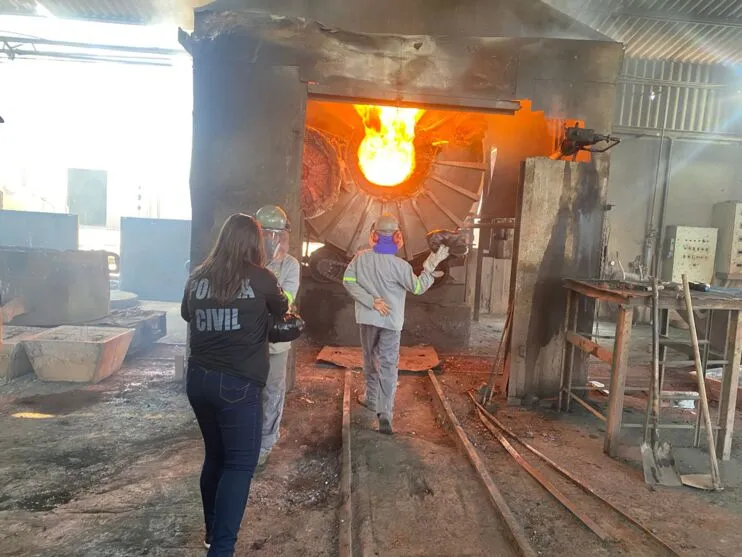 Incineração aconteceu na tarde desta quarta