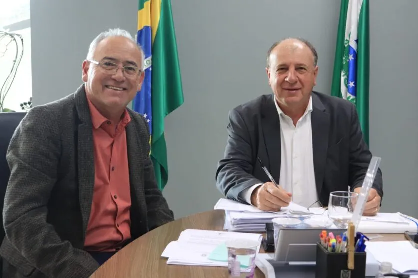 Vereador Poim e João  Carlos Ortega
