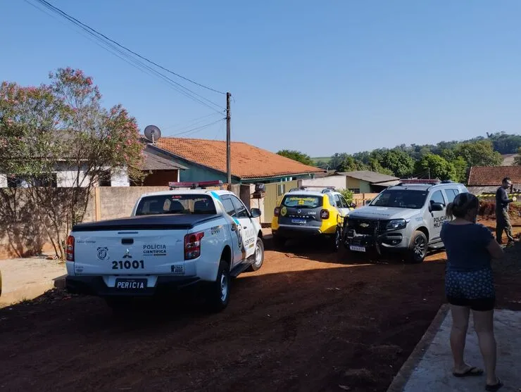 A Perícia se encontra no local