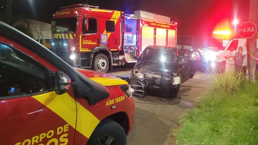 Colisão aconteceu na marginal