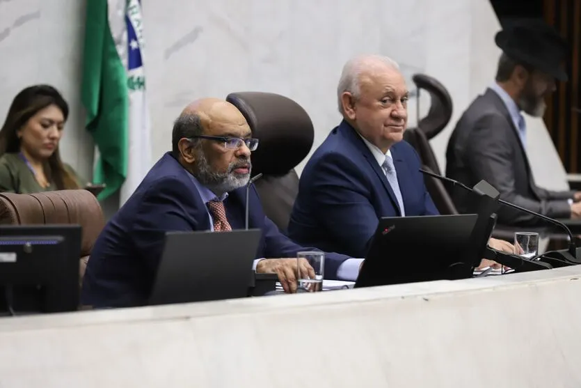 O secretário de Estado da Fazenda, Renê Garcia Júnior, apresenta nesta terça-feira (26) os dados relativos à gestão fiscal do 2º quadrimestre de 2023. Foto: Geraldo Bubniak/AEN