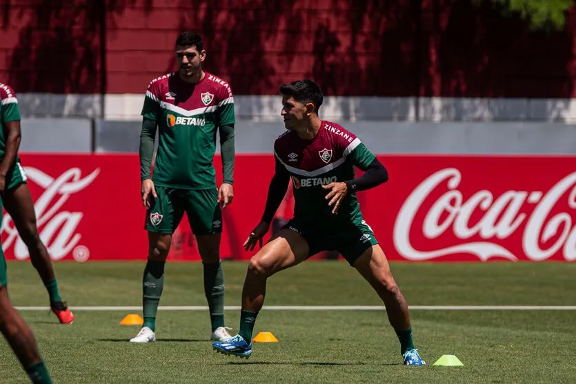 Rio de Janeiro, RJ - 03/11/2023 - CTCC 
Fluminense treina nesta manhã no CT Carlos Castilho.
FOTO: MARCELO GONÇALVES / FLUMINENSE F.C.
.
IMPORTANTE: Imagem destinada a uso institucional e divulgação, seu
uso comercial está vetado incondicionalmente por seu autor e o
Fluminense Football Club.É obrigatório mencionar o nome do autor ou
usar a imagem.
.
IMPORTANT: Image intended for institutional use and distribution.
Commercial use is prohibited unconditionally by its author and
Fluminense Football Club. It is mandatory to mention the name of the
author or use the image.
.
IMPORTANTE: Imágen para uso solamente institucional y distribuición. El
uso comercial es prohibido por su autor y por el Fluminense FootballClub. 
És mandatório mencionar el nombre del autor ao usar el imágen.