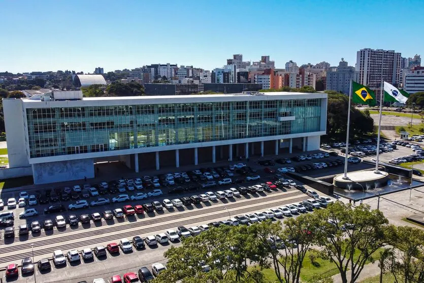 Curitiba, 28 de junho de 2023 - Palácio Iguaçu, sede do Poder Executivo do Paraná, localizado no Centro Cívico, em Curitiba, capital do Estado.
