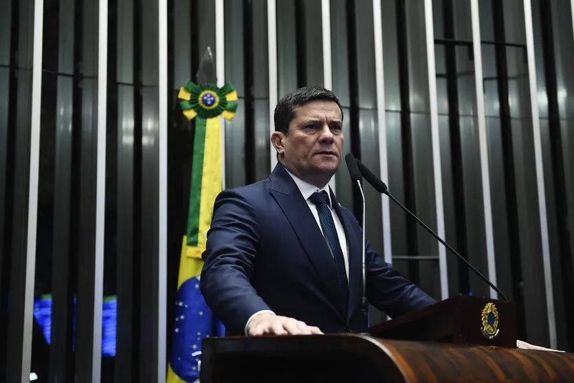 PlenÃ¡rio do Senado Federal durante sessÃ£o deliberativa extraordinÃ¡ria.

Na pauta, duas medidas provisÃ³rias: a MP 1.185/2023, que altera a tributaÃ§Ã£o de incentivos fiscais e a MP 1.187/2023, que cria o MinistÃ©rio do Empreendedorismo, da Microempresa e da Empresa de Pequeno Porte.

Em discurso, Ã  tribuna, senador Sergio Moro (UniÃ£o-PR).

Foto: Roque de SÃ¡/AgÃªncia Senado