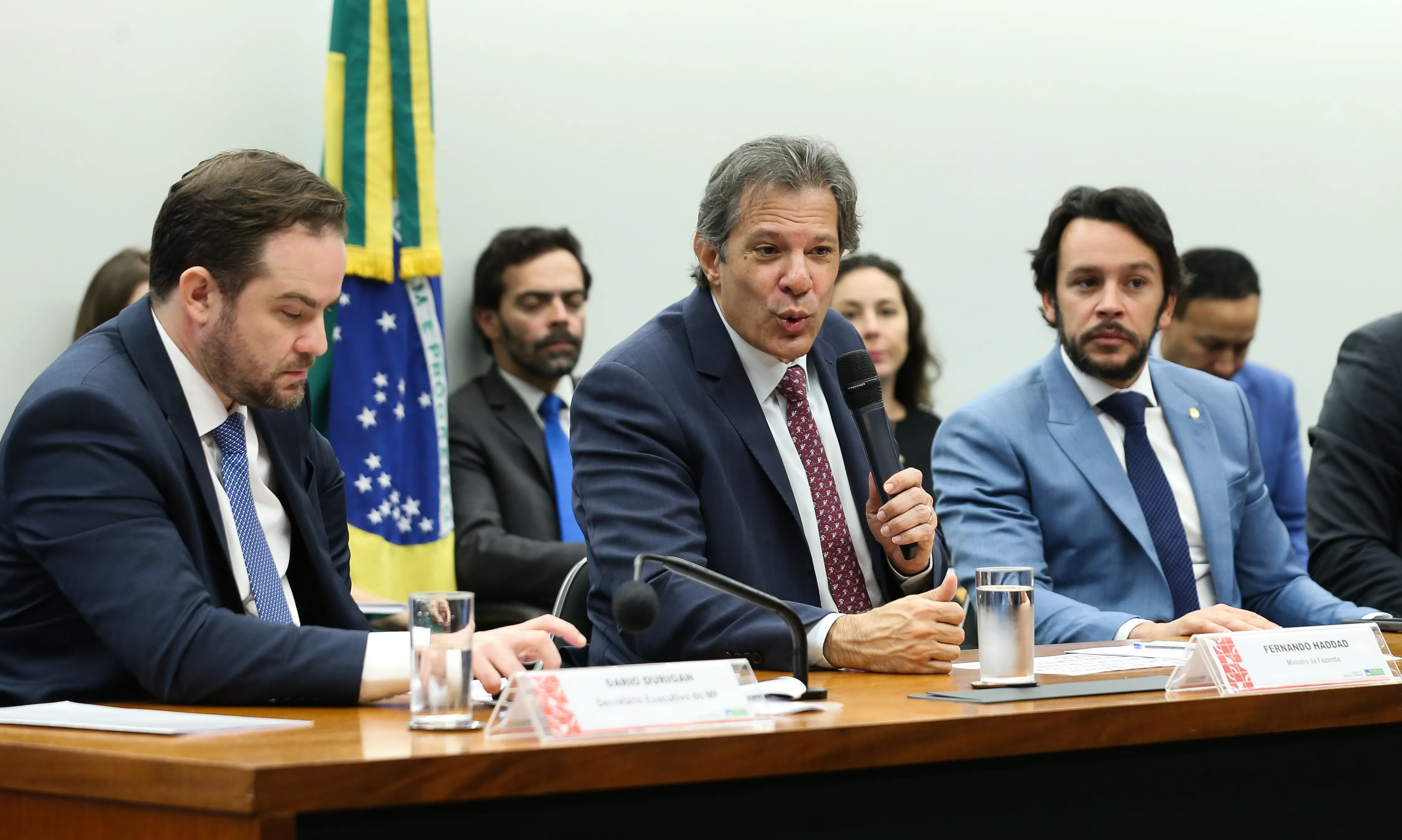 Brasília (DF) 22/05/2024 Ministro da Fazenda, Fernando Haddad, durante audiência pública na Comissão de Finanças e Tributação da Câmara dos Deputados. Ele falou sobre a política econômica que vem sendo desenvolvida pela pasta. Foto Lula Marques/ Agência Brasil