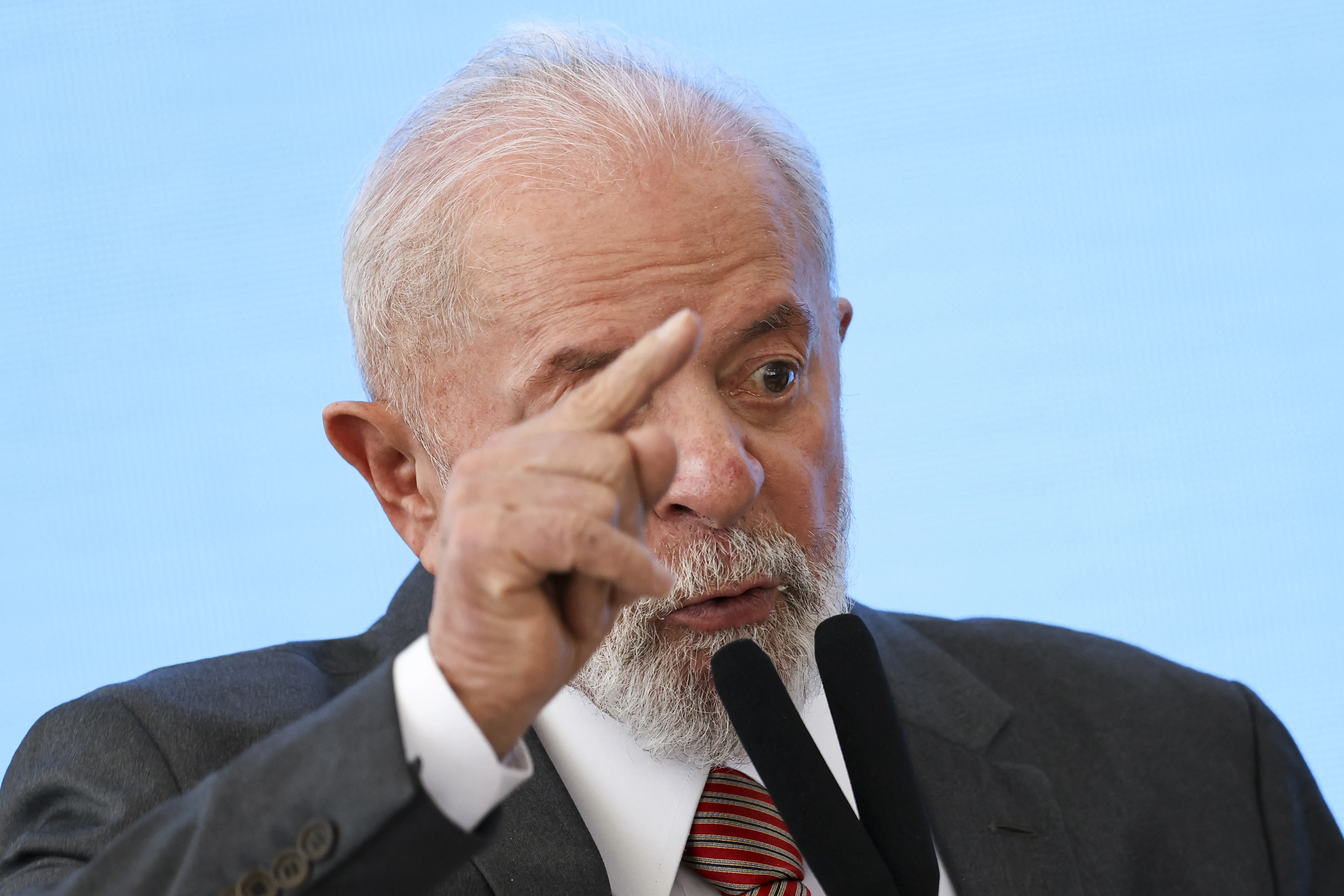 Brasília (DF), 10/06/2024 - O presidente Luiz Inácio Lula da Silva durante reunião com reitores de universidades federais e de institutos federais de ensino, no Palácio do Planalto. Foto: Marcelo Camargo/Agência Brasil