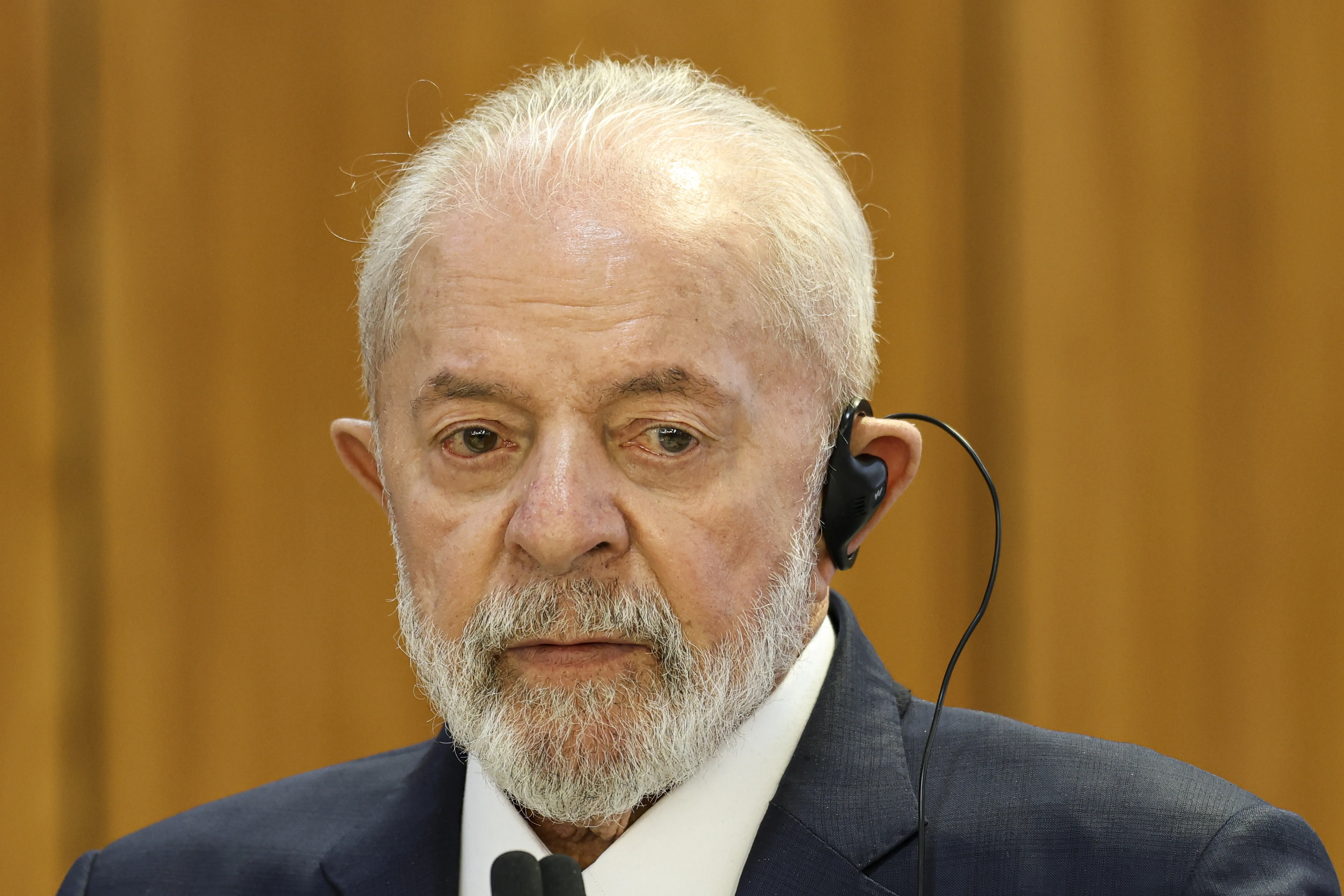 Brasília (DF), 15/07/2024 - O presidente Luiz Inácio Lula da Silva e o presidente da Itália, Sergio Mattarella, durante cerimônia de assinatura de atos e declaração à imprensa, no Palácio do Planalto. Foto: Marcelo Camargo/Agência Brasil
