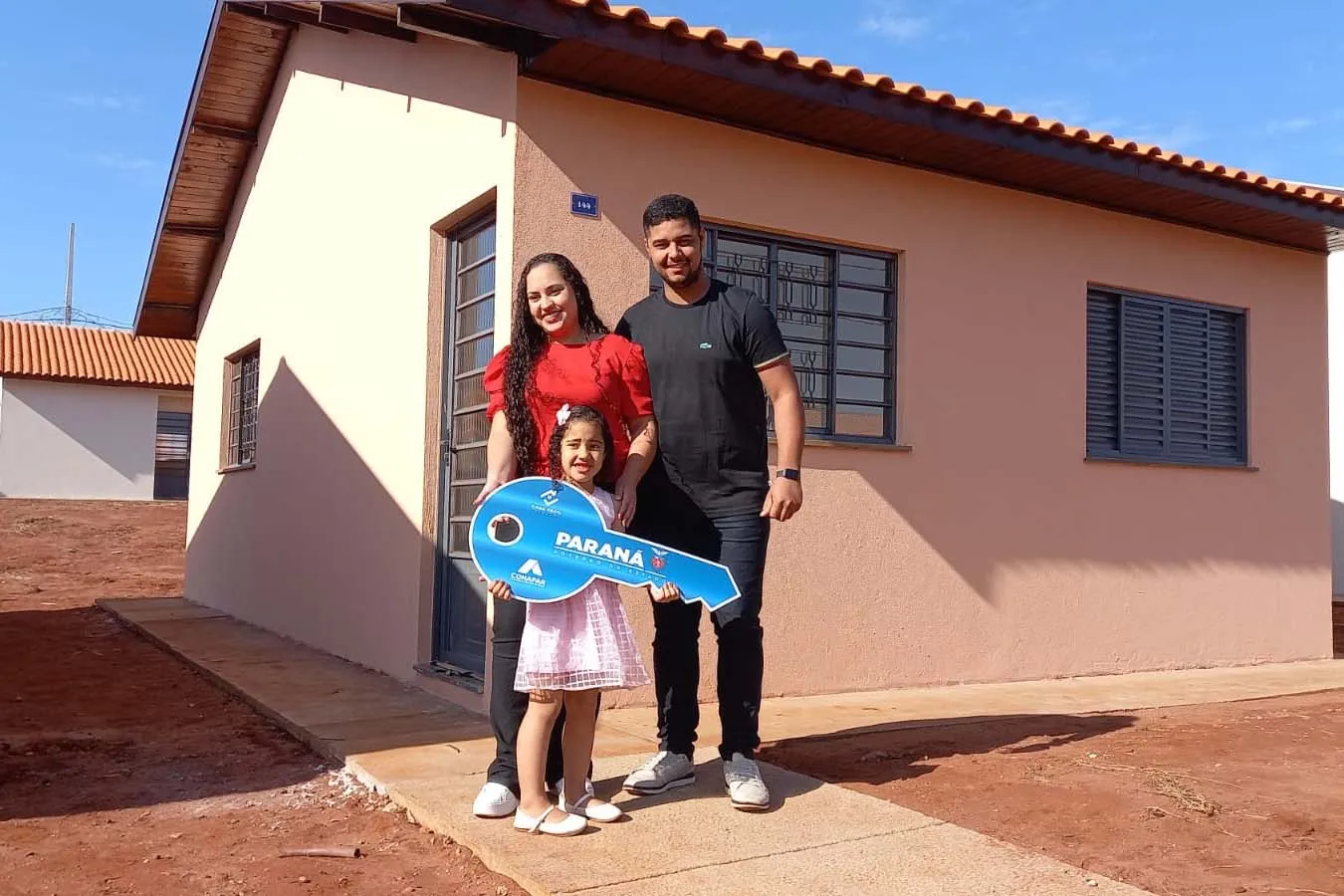 COHAPAR - Entrega do Resid Canaa com 110 uh em Sabádia