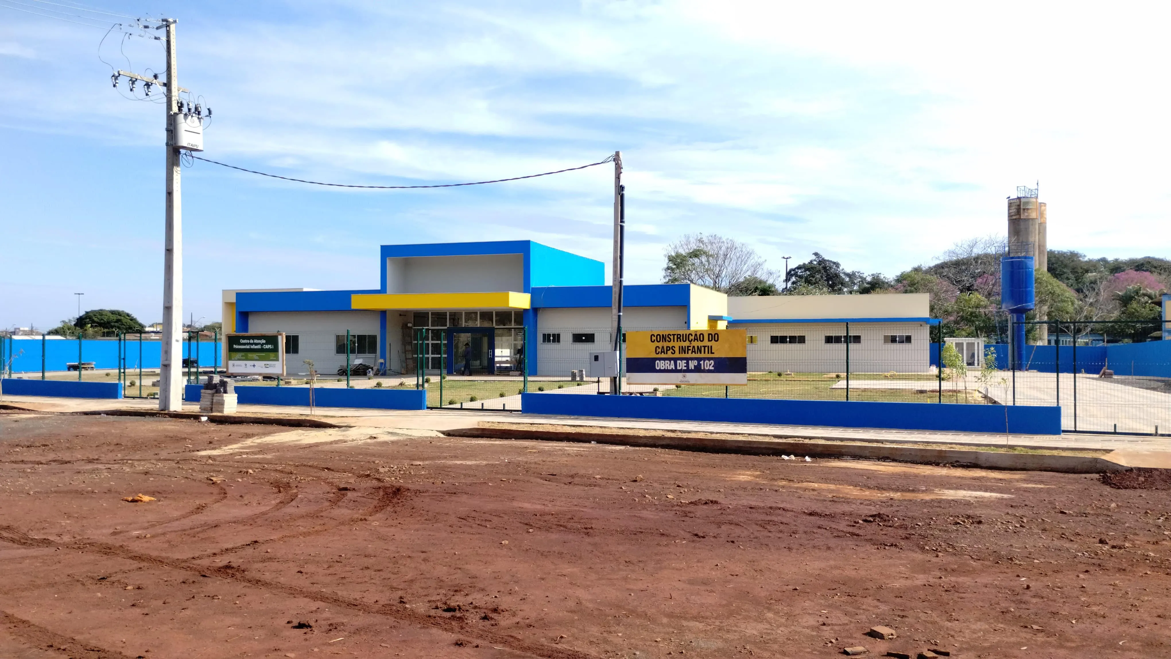 Construção já chegou em 96% de execução