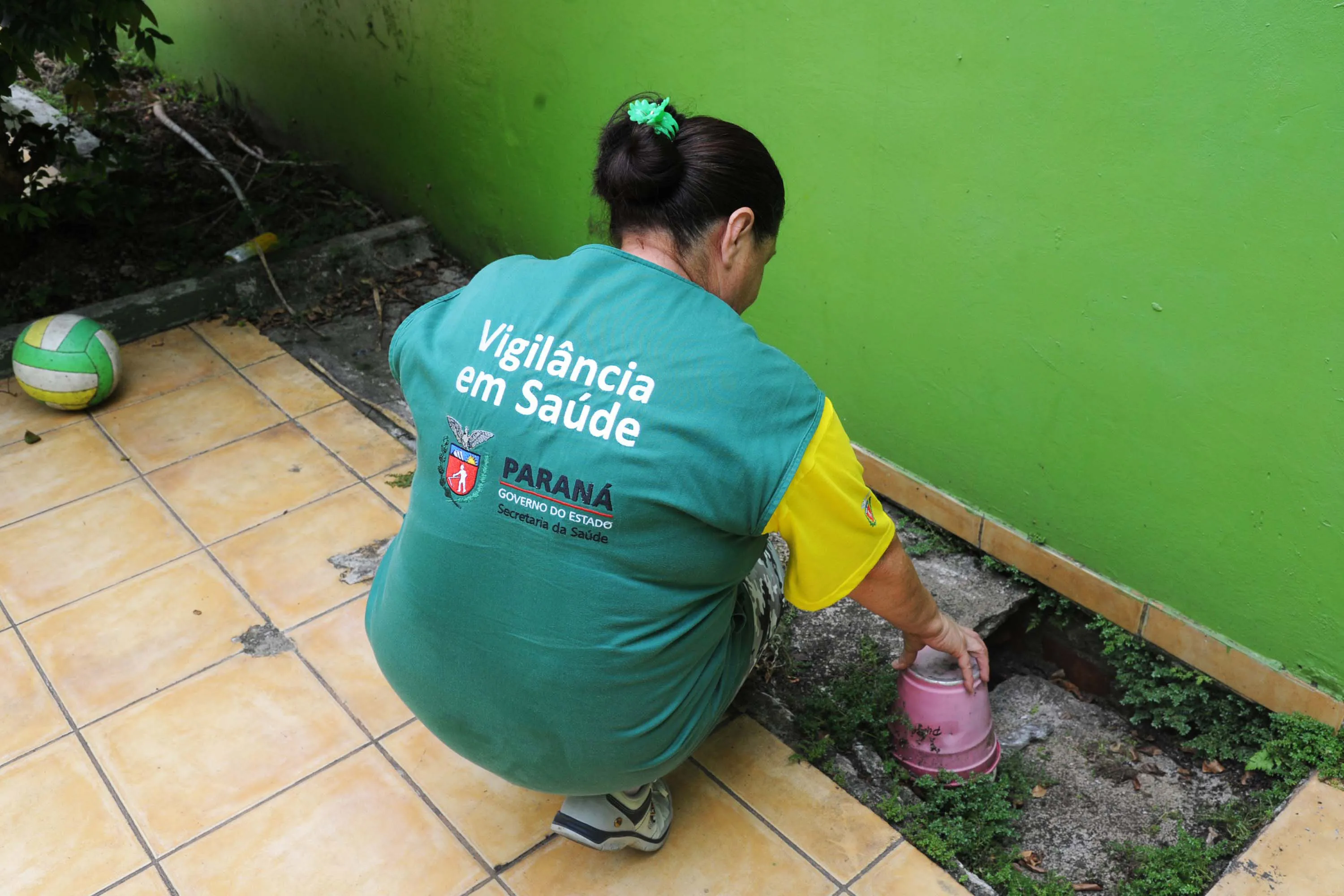 A secretaria estadual da Saúde promove o Dia de Mobilização Estadual contra a Dengue. Na foto, o m utirão em Paranaguá.
Paranaguá, 09/01/2016.
Foto:SESA