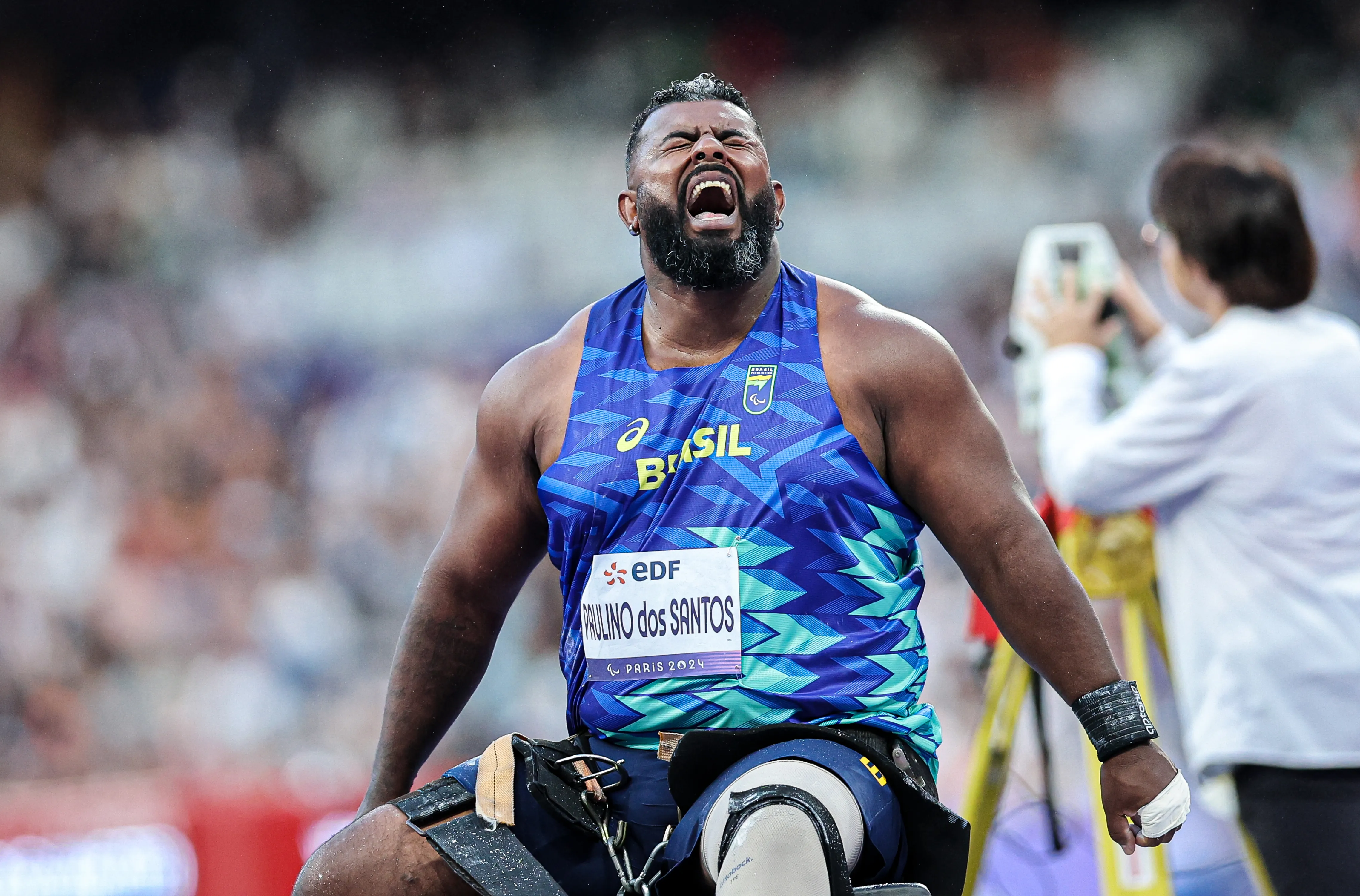 06.09.24 -  Thiago Paulino dos Santos  - Jogos Paralímpicos Paris 2024 - Atletismo -  Foto: Wander Roberto/CPB
