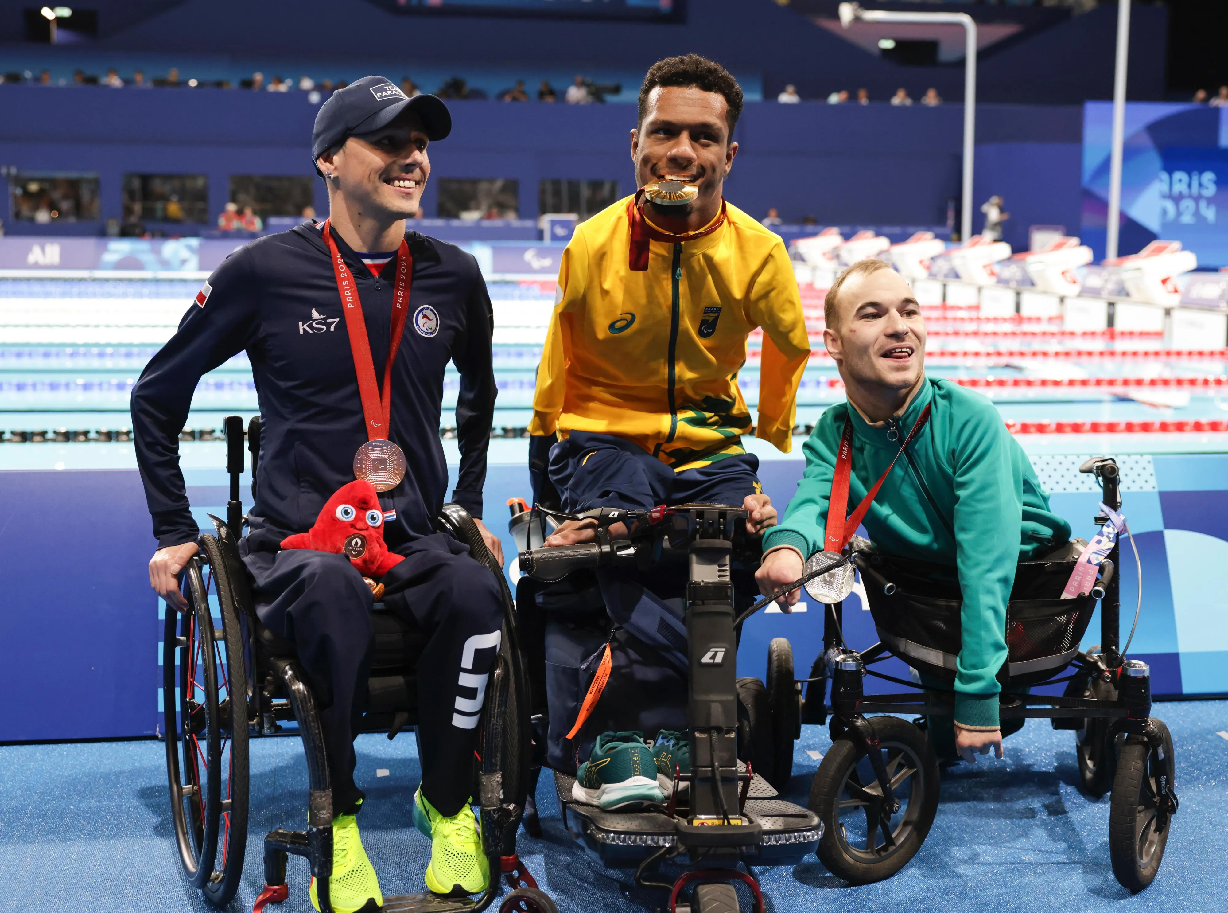 29.08.24 - Gabriel Araujo- Jogos Paralímpicos Paris 2024 - Natação - 
Foto: Alexandre Schneider/CPB @aleschneider