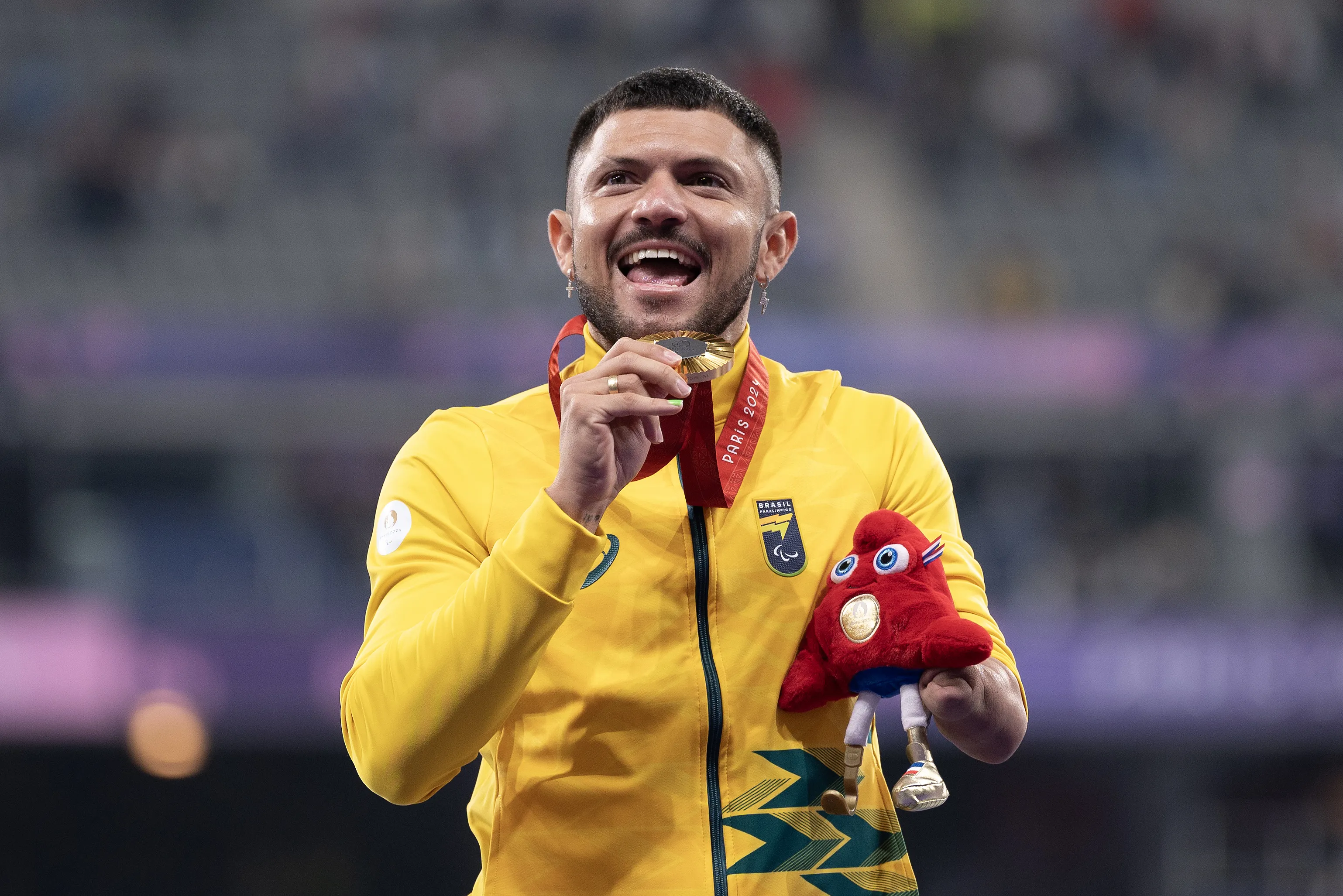 30.08.24 - PETRUCIO FERREIRA - Jogos Paralímpicos Paris 2024 - Medalha de Ouro - Atletismo- 
Foto: Douglas Magno/CPB @douglasmagno