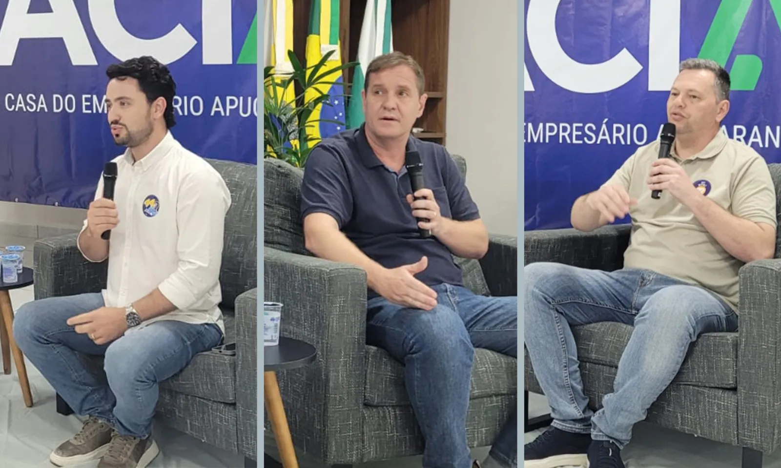 Rodolfo Mota, Rodrigo Recife e Paulo Vital
