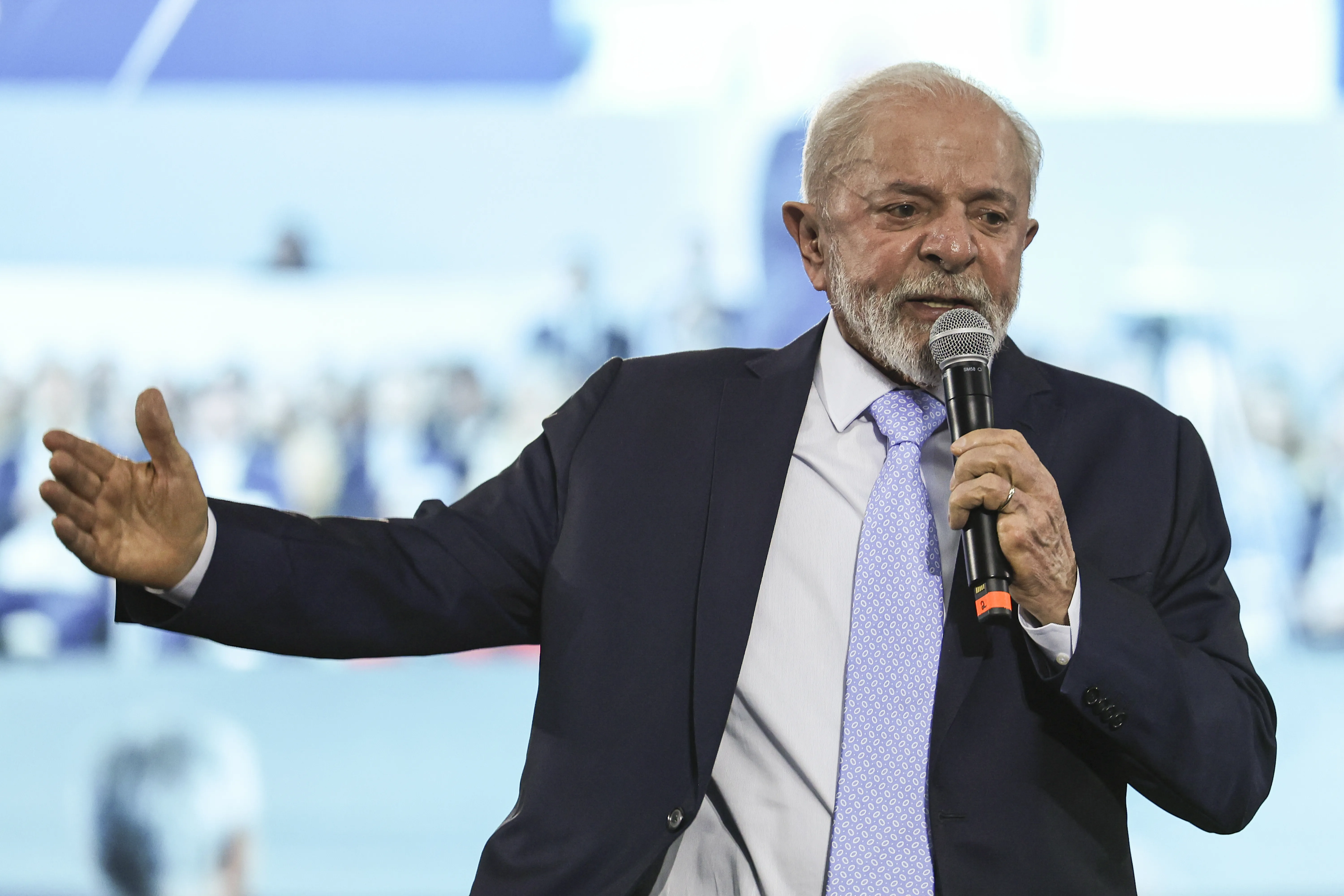 Brasília (DF), 26/11/2024 - O presidente Luiz Inácio Lula da Silva participa da abertura oficial do 99º Encontro Nacional da Indústria da Construção (ENIC). Foto: Marcelo Camargo/Agência Brasil