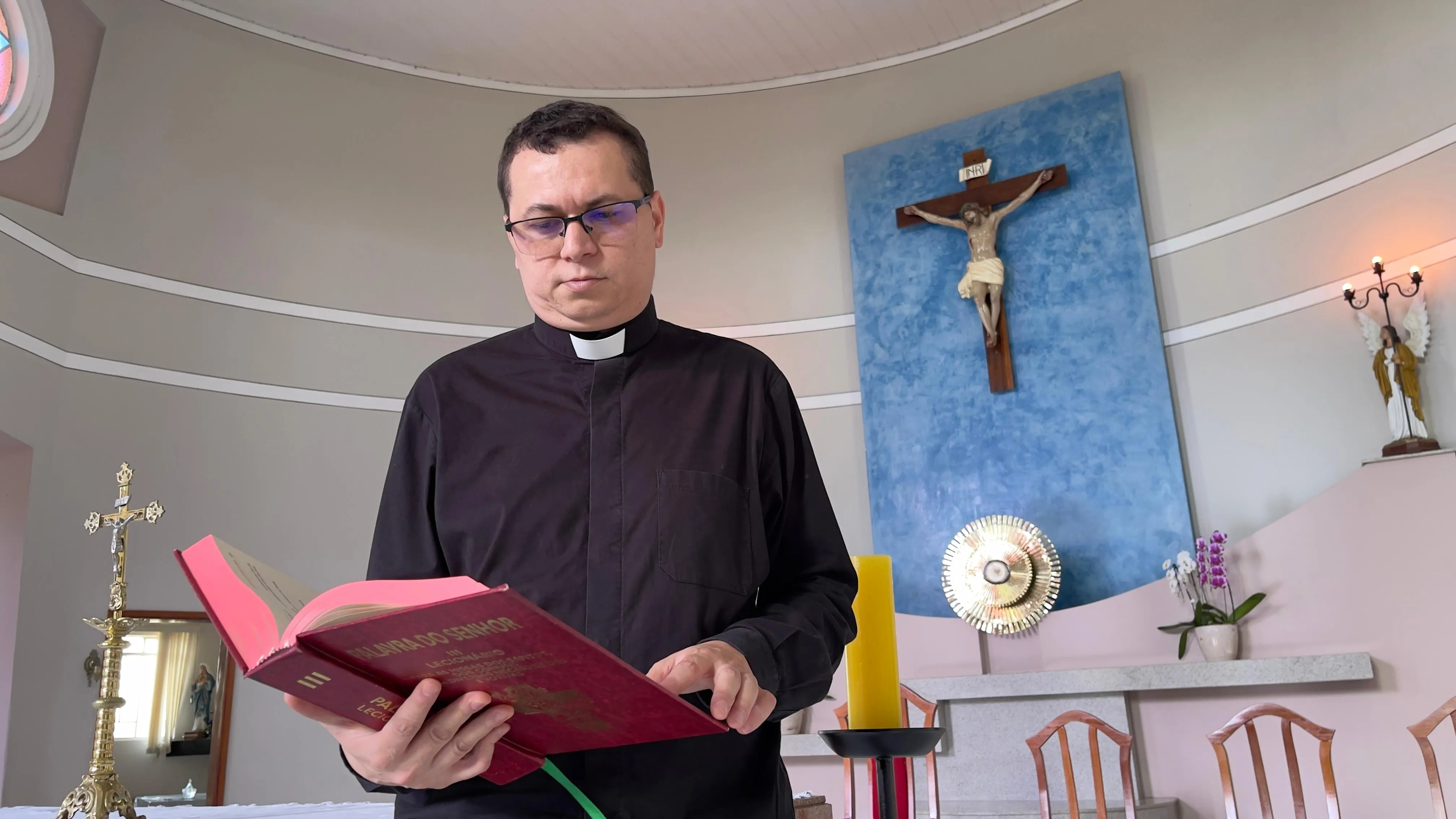 Padre Alex Alves, da Paróquia Santo Antônio de Pádua, de Arapongas