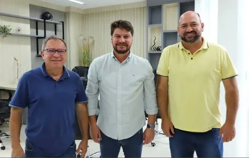 Moisés Andrade, Rafael Cita e Hugo Manueira