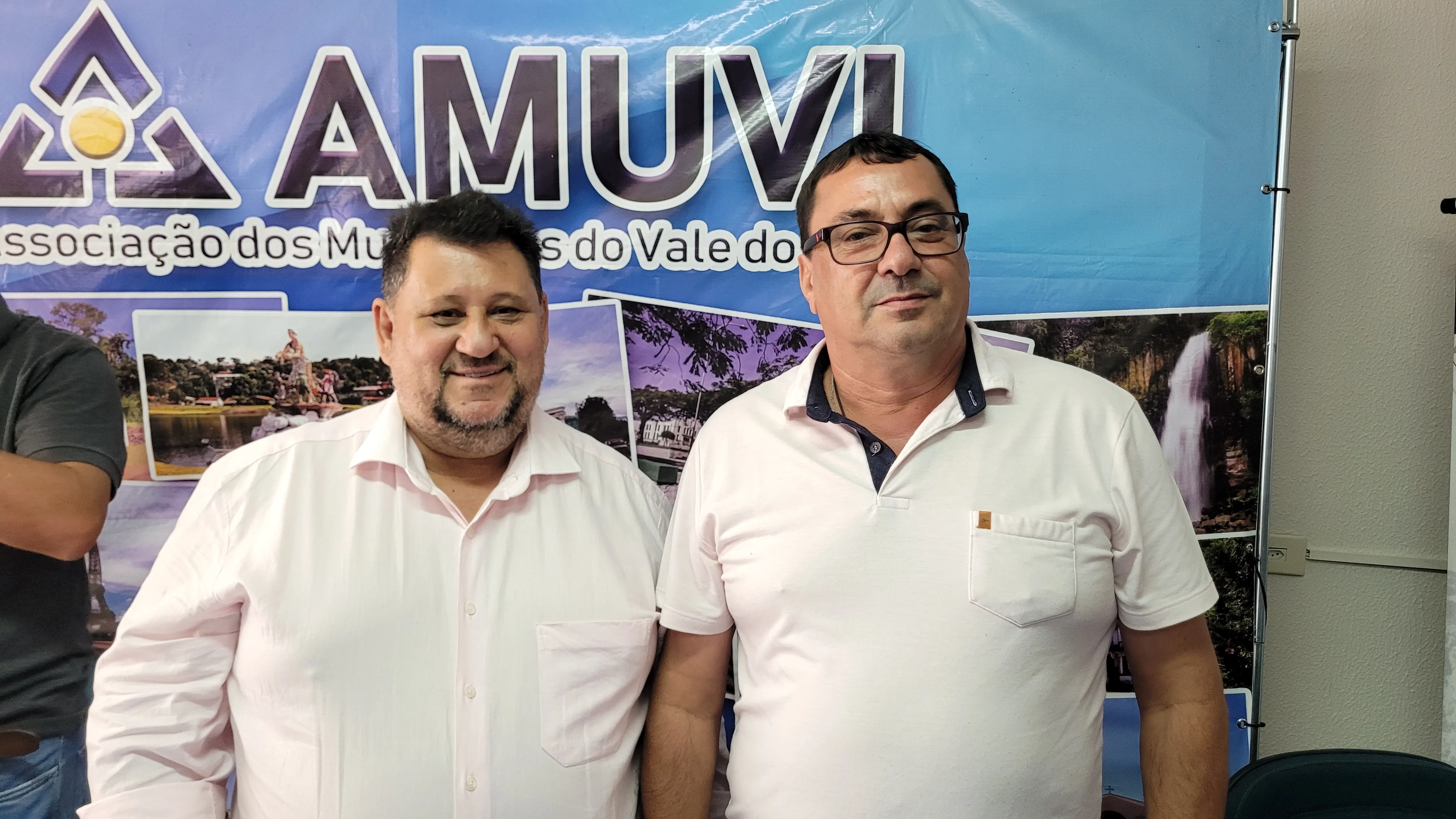 Primis de Oliveira (PSD) e Pedro Taborda (MDB)
