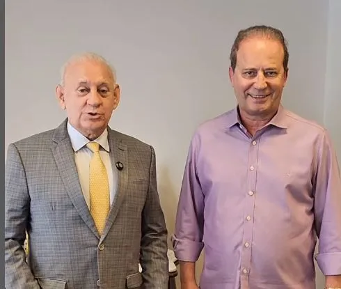 Deputado Traiano e prefeito Carlos Gil