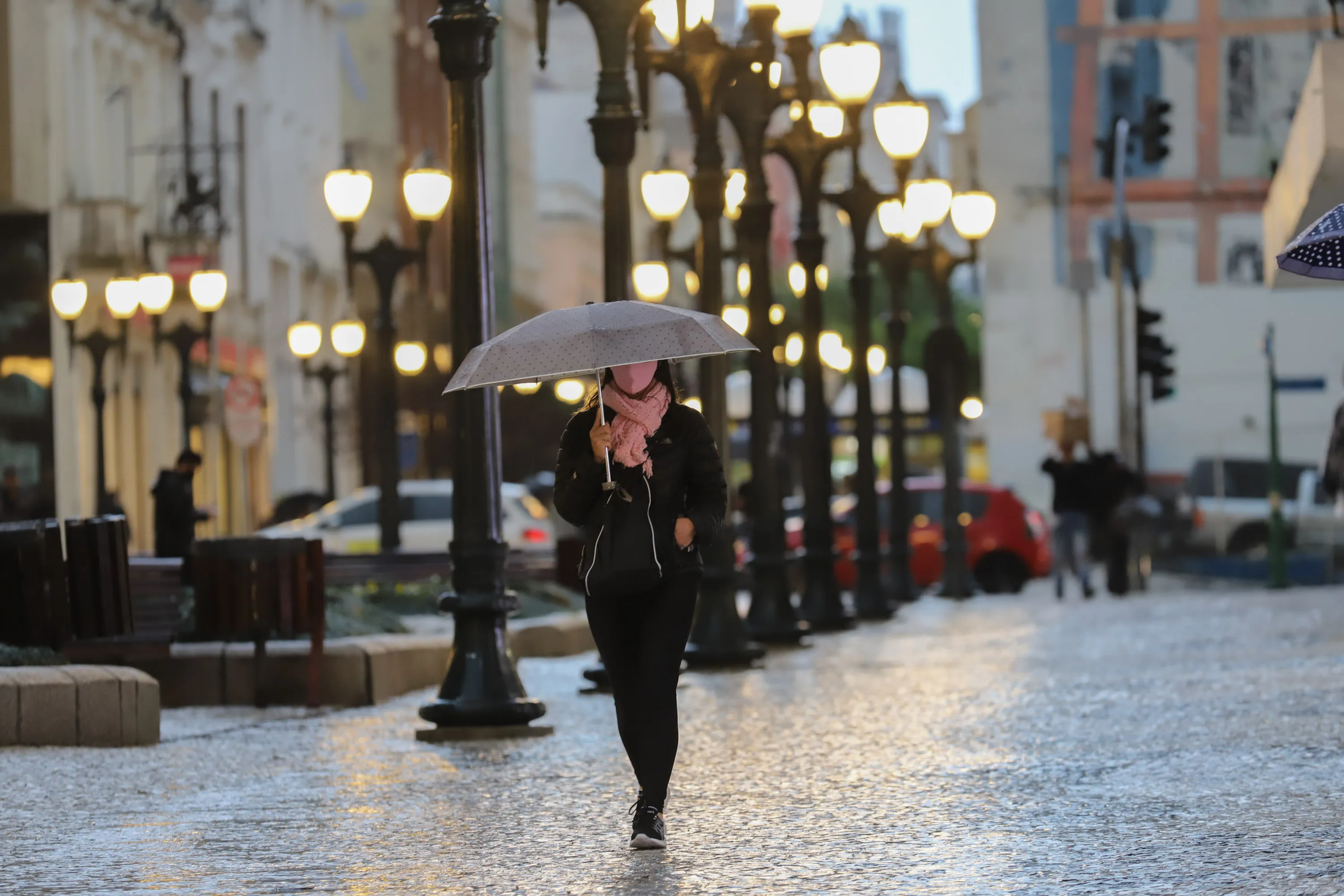 Chuva 
Foto: Geraldo Bubniak/AEN