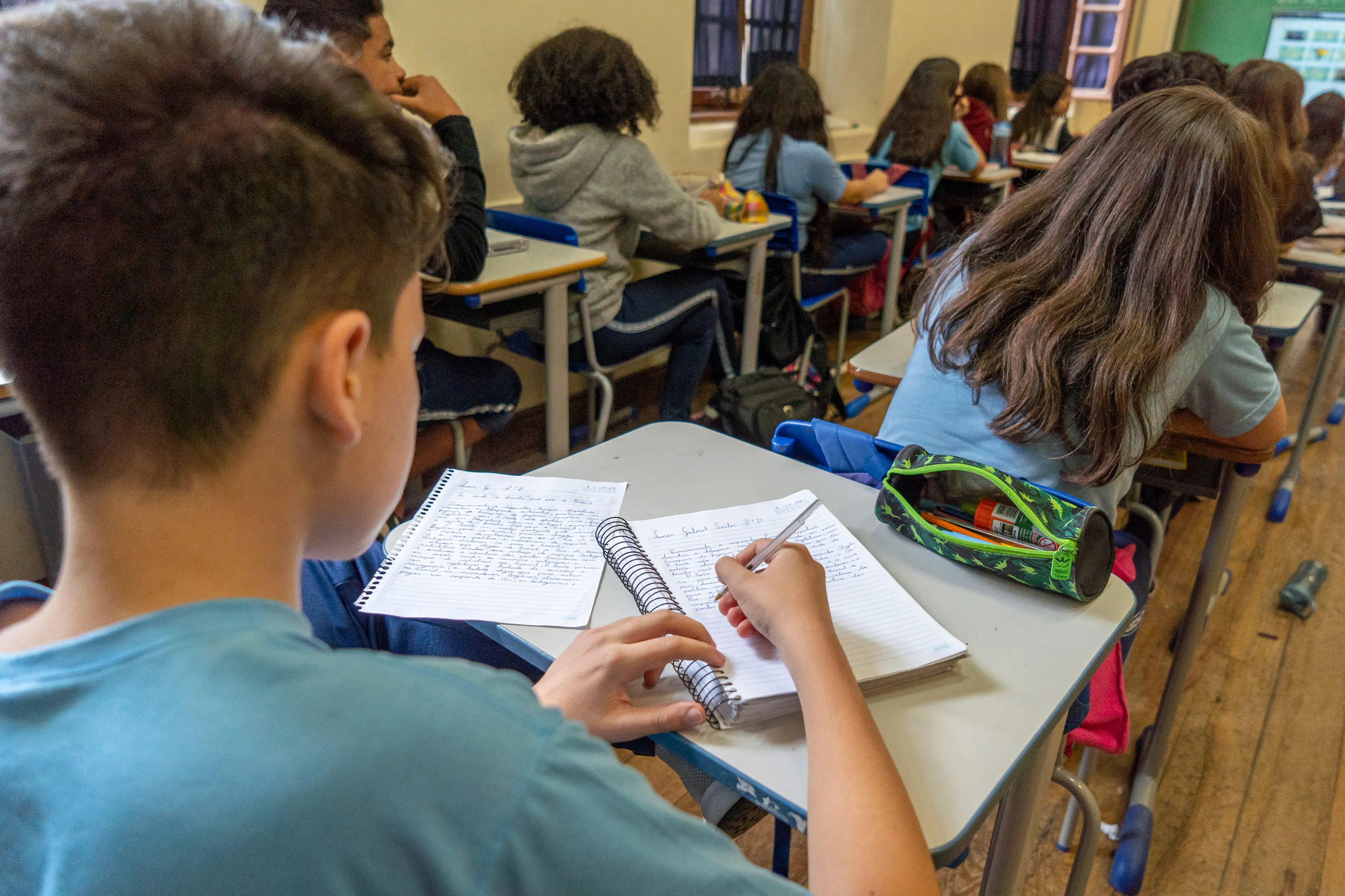 Aplicação do Saeb começa neste mês nas escolas da rede estadual