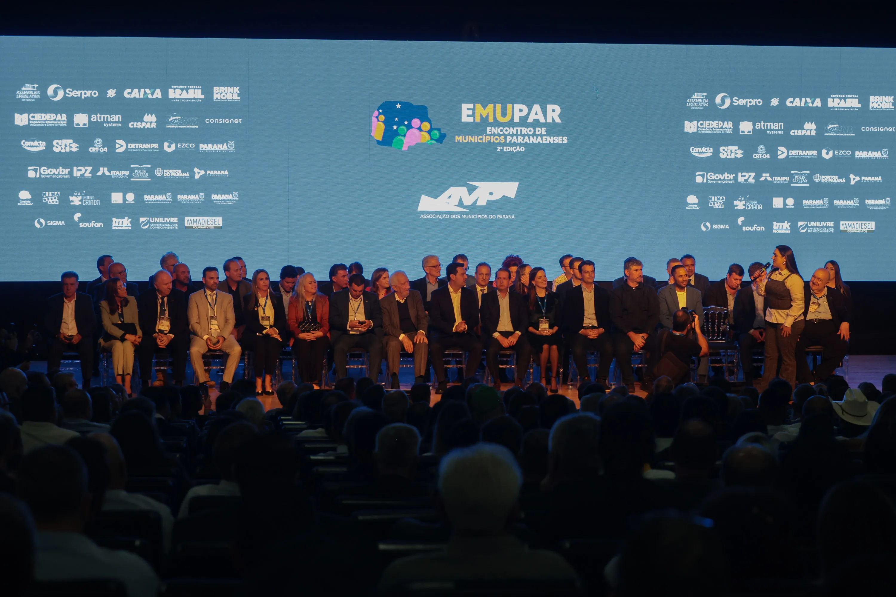 O governador Carlos Massa Ratinho Junior  participa nesta terça-feira (29),  da abertura oficial da 2ª edição do Emupar (Encontro de Municípios Paranaenses) no  no UP Experience em Curitiba
