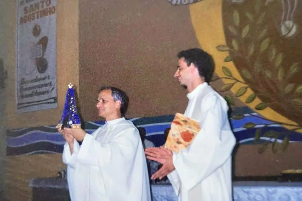 Papa durante visita