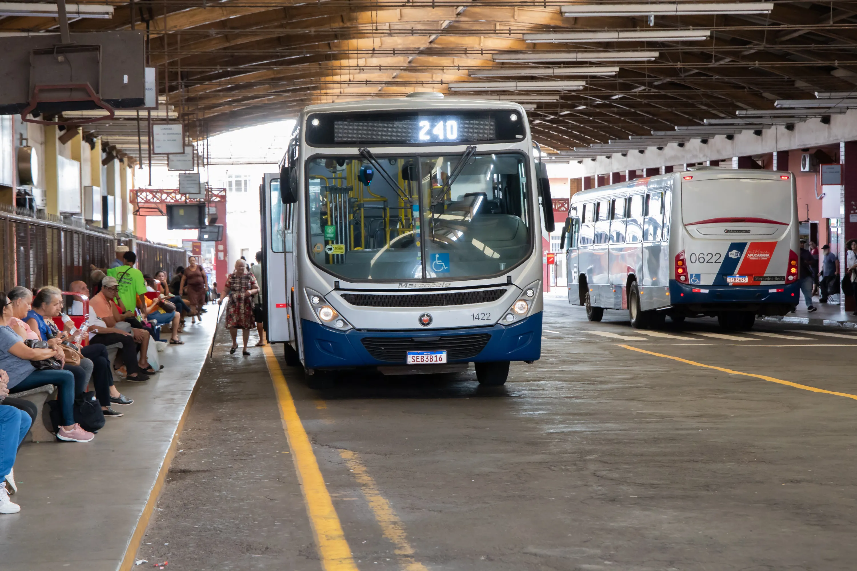 Última saída do terminal será às 21h40 do terminal
