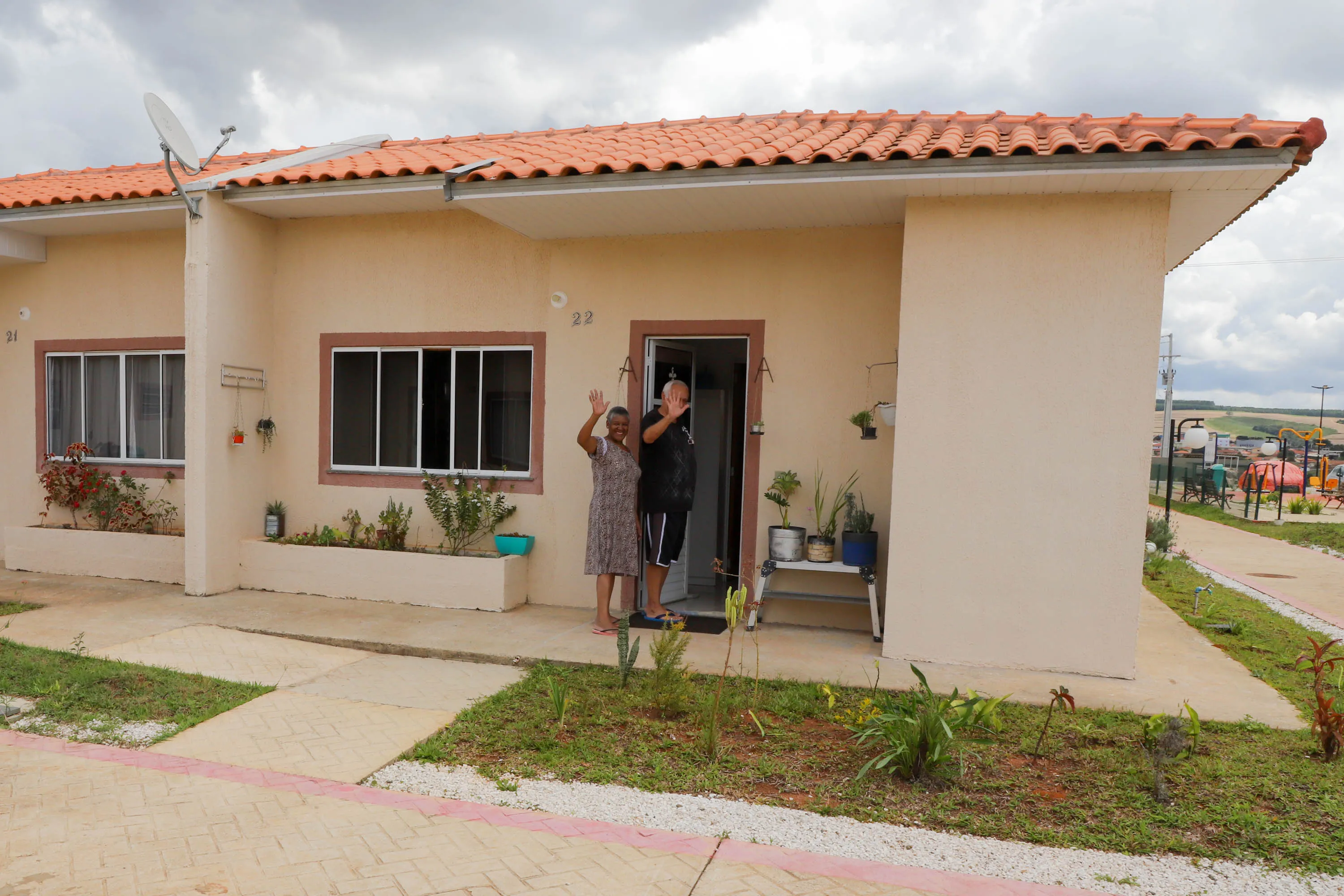 Condominio do Idoso em Jaguariaiva.Foto:Ari Dias/AEN