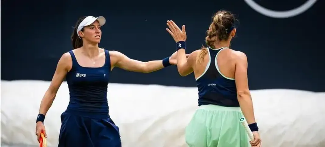Imagem ilustrativa da imagem Bia Haddad avança e duplas com brasileiras vencem estreias no US Open
