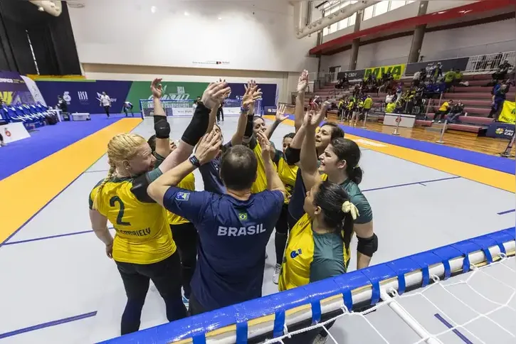 Imagem ilustrativa da imagem Invicto, Brasil disputa finais do Campeonato das Américas de goalball