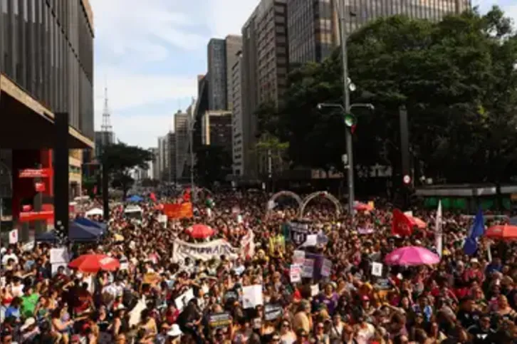 Imagem ilustrativa da imagem Em meio a protestos, SP registra mais dois casos de feminicídio
