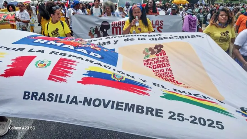 Imagem ilustrativa da imagem Latino-americanas e caribenhas se juntam às brasileiras por igualdade