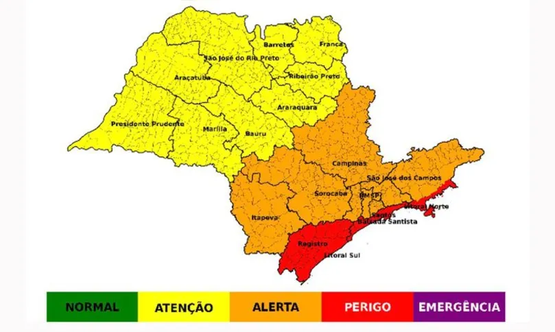Imagem ilustrativa da imagem Autoridades de SP se reunirão nesta quinta após previsão de mais chuva