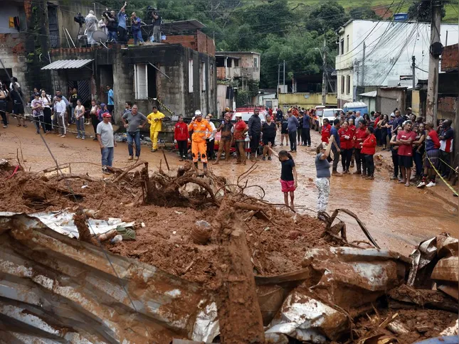 Imagem ilustrativa da imagem Chega a 46 o número de mortos nas chuvas na Zona da Mata Mineira