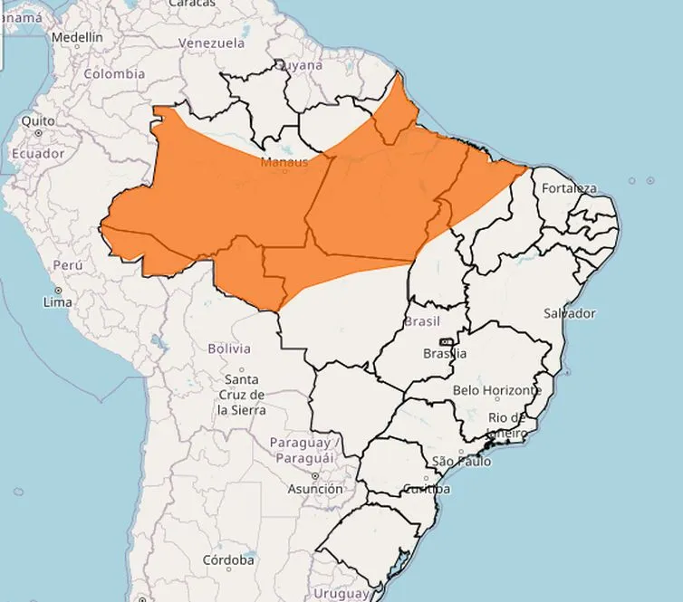 Imagem descritiva da notícia Inmet alerta para risco de vendaval no Rio Grande do Sul nesta sexta