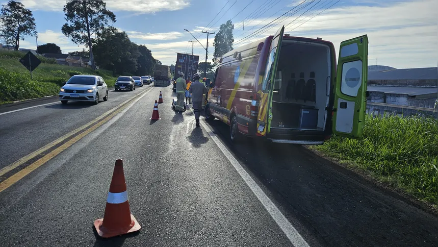 Imagem ilustrativa da imagem Motos estão envolvidas em 70% dos acidentes em Apucarana