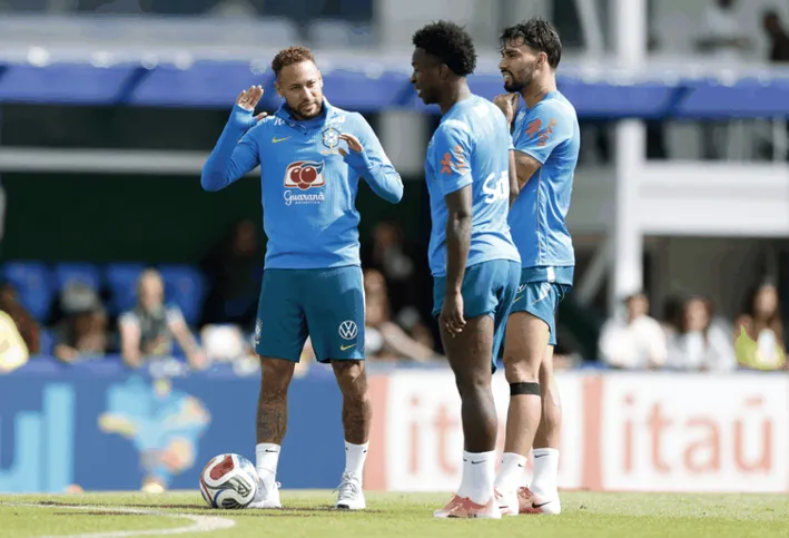 Imagem ilustrativa da imagem Ancelotti define seleção para jogo com Panamá e garante Neymar na Copa