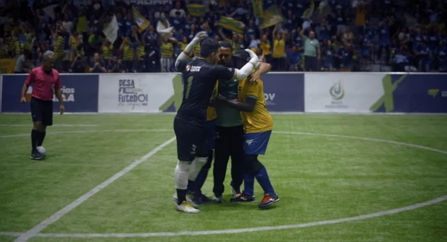 Imagem ilustrativa da imagem Também penta, seleção de futebol de cegos terá filme exibido nos EUA